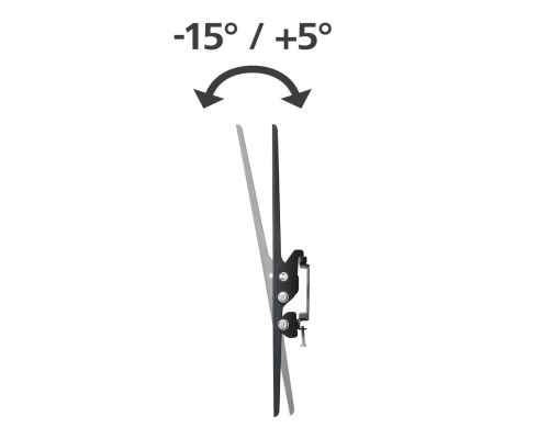 Hama TV Wall Bracket, Tilt, 191 cm (75") up to 40 kg, 220808, image , 3 image