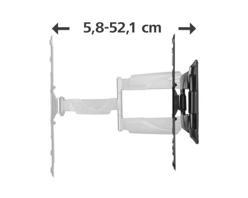 Hama TV Wall Bracket, Swivel, Tilt, 165 cm (65"), 220828, image _ab__is.image_number.default