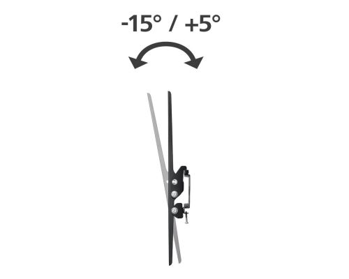 Hama TV Wall Bracket, Tilt, 191 cm (75"), 220816, image , 4 image