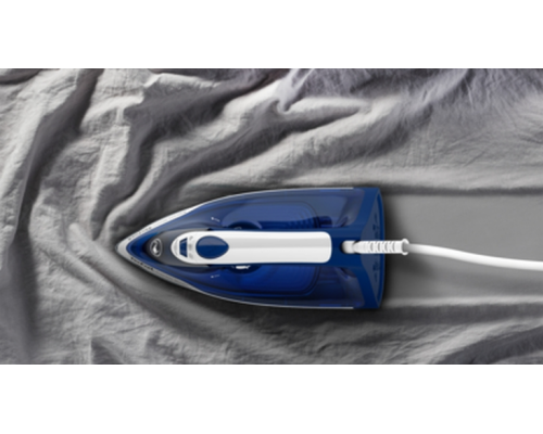 Tefal FV2838E0, Express Steam, dark blue&white, 2400W, 40g/min, shot 180g/min, AD, water tank 270 ml, Ceramic soleplate, image _ab__is.image_number.default