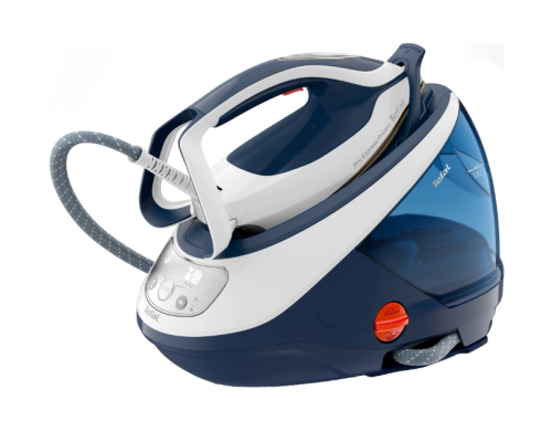 TEFAL GV9221E0 ProExpress Protect, blue, 2600W, electronic temp settings, 7,6bars, 140g/min, steam boost 550g/min, Durilium Airglide Autoclean Ultra Thin soleplate, AD, AO, removable water tank 1,8L, calc collector, lock system, fast heat up 2min, image 