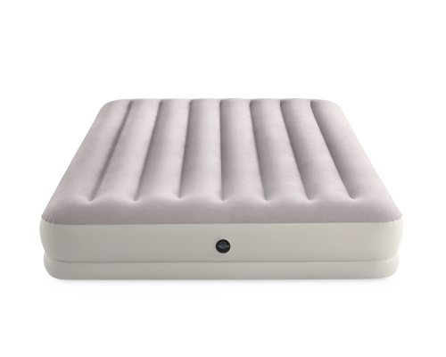 Intex Dura-Beam Prestige Mid-Rise Air Mattress, 203 x 152 x 30 cm, with electric pump, 64179, image , 2 image