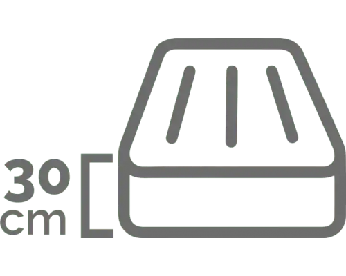 Intex Dura-Beam Prestige Mid-Rise Air Mattress, 203 x 152 x 30 cm, with electric pump, 64179, image , 6 image