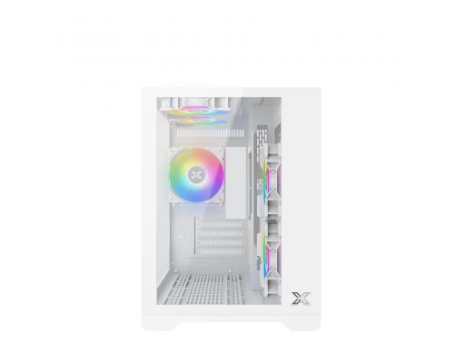 Xigmatek Case mATX - Aqua M Lite Arctic - 5 ARGB Fans, image , 6 image