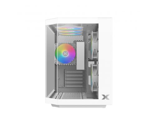 Xigmatek Case mATX - Cubi M Arctic - 6 ARGB Fans, image , 3 image