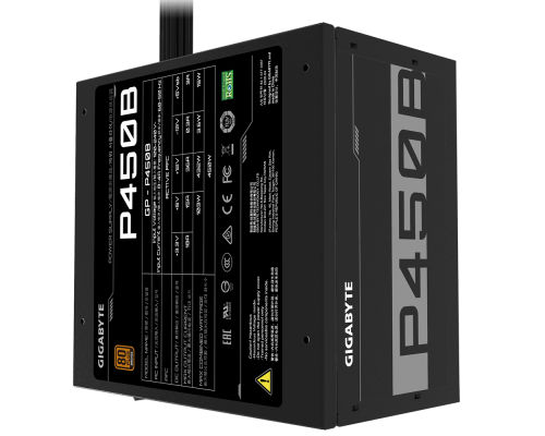 Power Supply Gigabyte P450B, 450W, 80+, Bronze, image , 5 image