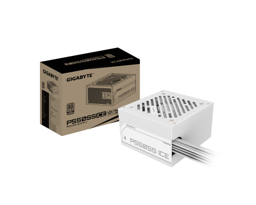 Power Supply Gigabyte P550SS ICE 550W 80+ Silver, image , 7 image