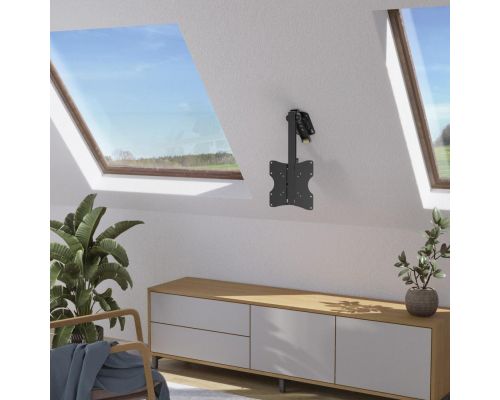 Hama TV Ceiling Mount, Swivel, Height-adjustable, 117 cm (46") up to 20 kg, 220876, image _ab__is.image_number.default