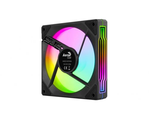 AeroCool Fan 120mm Phantom M-3 - Infinity Mirror ARGB - Black, image _ab__is.image_number.default