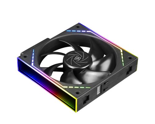 Thermalright Fan Pack 3-in-1 3x120mm - TL-M12Q x 3 - Infinity Mirror, Daisy-Chain, A-RGB, image , 7 image