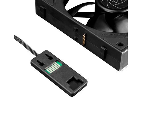 Thermalright Fan Pack 3-in-1 3x120mm - TL-M12Q x 3 - Infinity Mirror, Daisy-Chain, A-RGB, image , 8 image