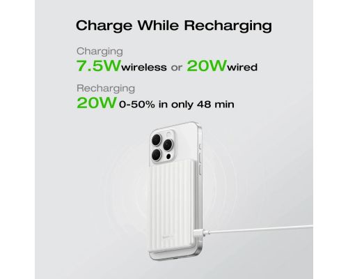 Ecoflow Power Bank - Rapid Mag 5K Qi1 Black - 5000mAh - EF-RAPIDQI1-5K-B-EU, image , 5 image