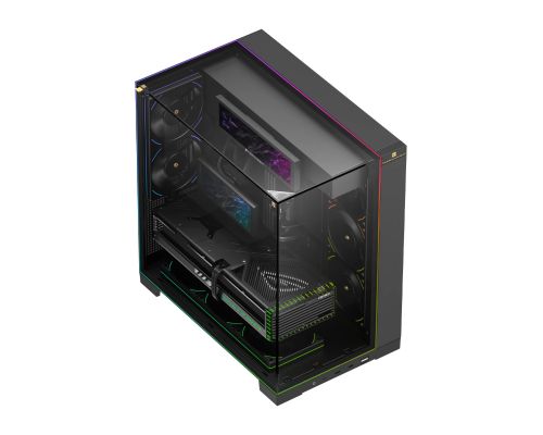 Thermalright Case ATX - TR-A70 Vision Black - 9.16 inch LCD Display, USB-C, image 