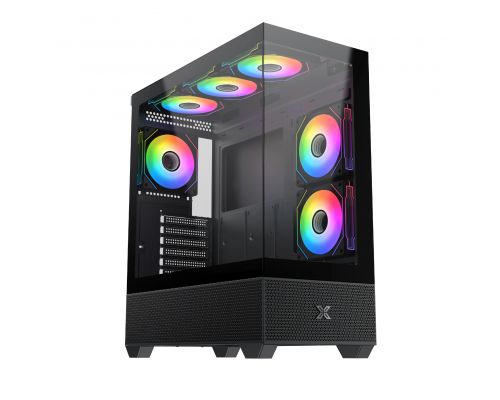 Xigmatek Case EATX - Alphard - 6 ARGB fans, image 