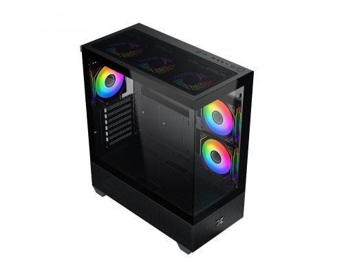 Xigmatek Case EATX - Alphard - 6 ARGB fans, image , 2 image