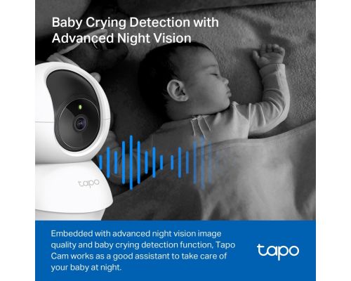 TP-Link Tapo C200P2 - Pan/Tilt Wi-Fi Camera 2-Pack, image _ab__is.image_number.default