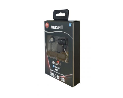 Bluetooth Headphones ear buds MAXELL B13-EB2  BASS 13  black, image _ab__is.image_number.default