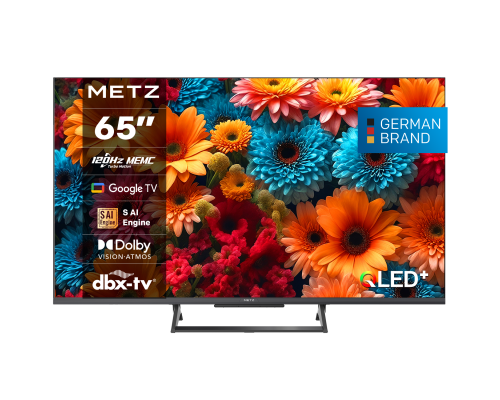 METZ TV 65MQF7500Z, 65"QLED+,4K ,Google TV, 120Hz, image 