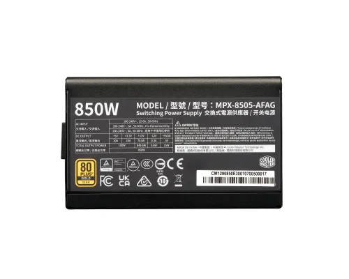 Power Supply Cooler Master Elite Gold 850W ATX 3.1, image _ab__is.image_number.default