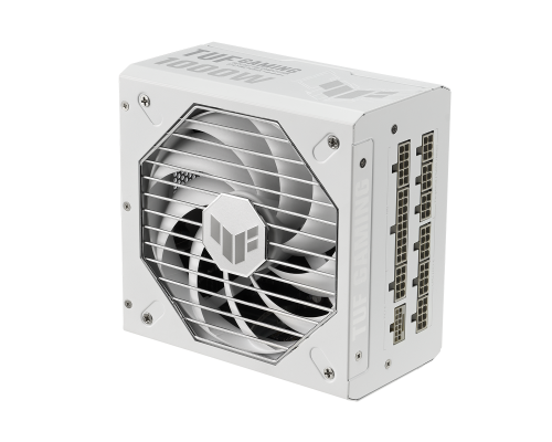 Power Supply ASUS TUF Gaming White 1000W 80+ Gold PCIe 5.1, Fully Modular, image _ab__is.image_number.default