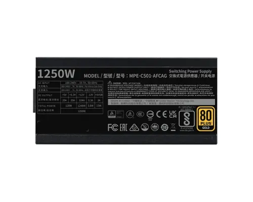 Power Supply Cooler Master MWE GOLD 1250W V2 ATX 3.1, image _ab__is.image_number.default