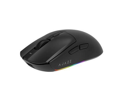Ajazz AJ139 V2 MC - Wireless Gaming Mouse - 1K, Magnetic Charging Dock, Black, image _ab__is.image_number.default