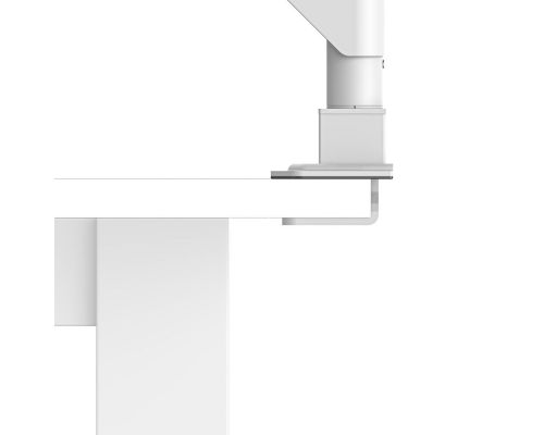 Hama Monitor Mount, 2 Monitors, Gas Spring, Fully Mobile, 17" - 35", white, image , 4 image