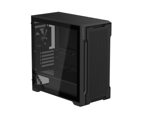 Case Gigabyte C102 Glass Black Mid-Tower, image , 2 image