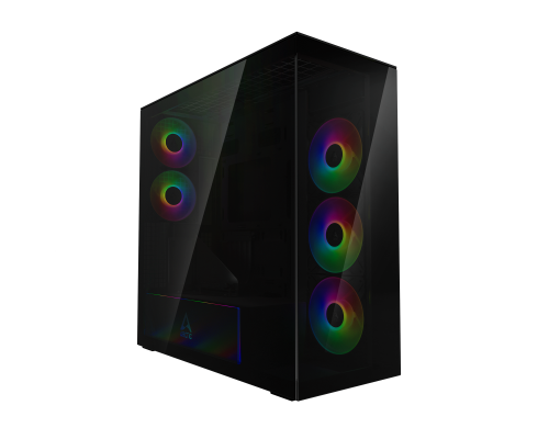 Case Arctic Xtender VG - Black Mid-Tower, image 