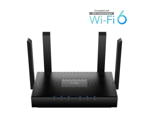 Wireless Router Cudy WR3000, AX3000, 2.4/5 GHz, 574 - 2402 Mbps, 10/100/1000, image _ab__is.image_number.default