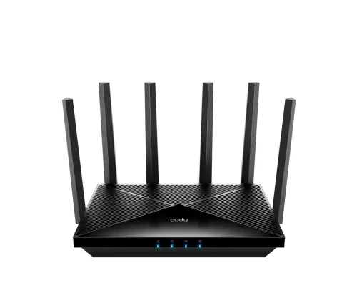 Wireless router Cudy WR6500H, BE6500 2.5Ghz Wi-Fi 7, 1x2.5Gbps WAN port, 4x10/100/1000, 6x5dBi antennas, image 