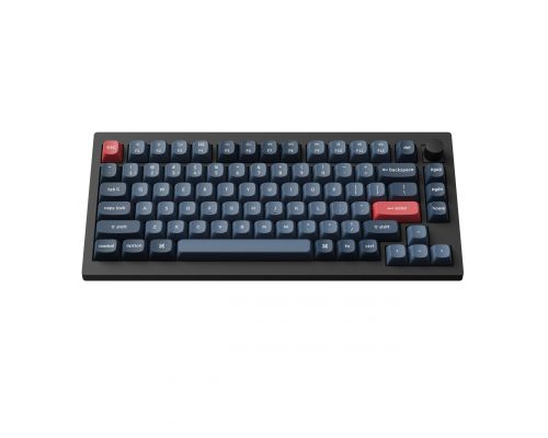 Mechanical keyboard Keychron V1 MAX QMK 75% Carbon Black - Wireless, image , 3 image