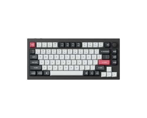 Mechanical keyboard Keychron Q1 HE QMK 75% Carbon Black - Wireless, image _ab__is.image_number.default