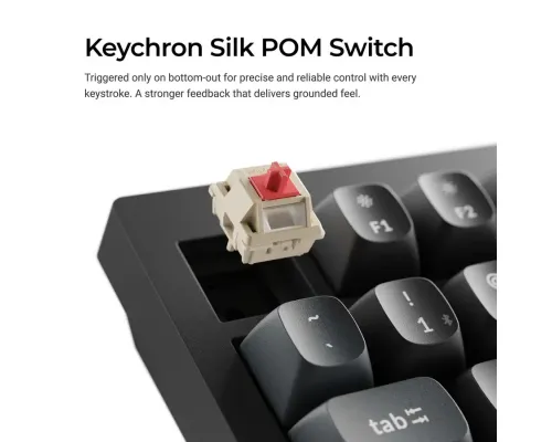 Wireless Mechanical Keyboard Keychron V1 Ultra 8K - Silk POM Switch Banana, image , 4 image