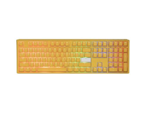 Mechanical Keyboard Ducky One 3 Yellow Full-Size, Cherry MX Clear, image 