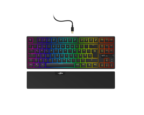 uRage "Exodus 860 Mechanical" Gaming Keyboard, Red Switches, 186076, image , 2 image