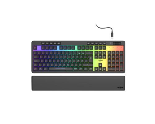 uRage "Exodus 515 Illuminated" Gaming Keyboard, black, QWERTY US, image 