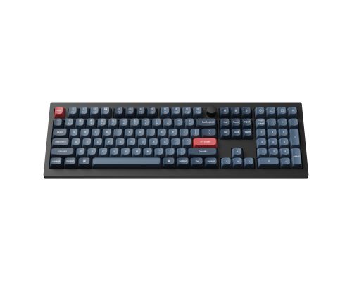 Mechanical keyboard Keychron V6 MAX QMK Carbon Black - Wireless, Full-Size, image _ab__is.image_number.default