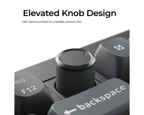 Wireless Mechanical Keyboard Keychron V6 Ultra 8K - Silk POM Switch Red, image , 4 image