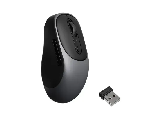Wireless Mouse Keychron BM24 1000Hz - Metal Gray, image 