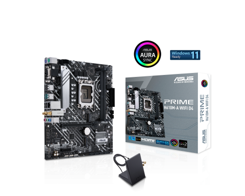 Motherboard ASUS PRIME H610M-A WIFI D4, LGA 1700 mATX, image , 4 image
