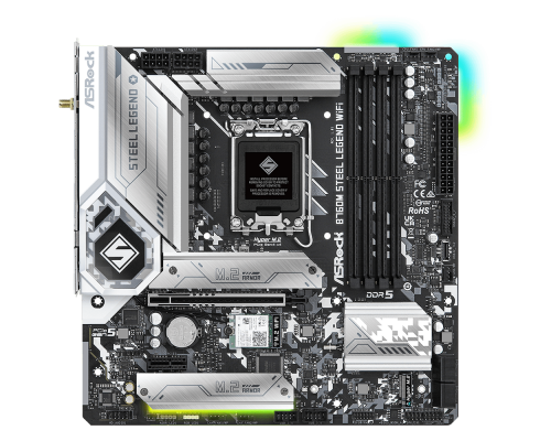 Motherboard ASRock B760M Steel Legend WIFI DDR5, image 