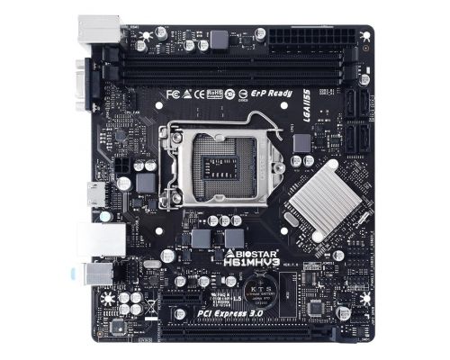 Motherboard BIOSTAR H61MHV3, Intel H61, sock. 1155, Ver 7.0, image 