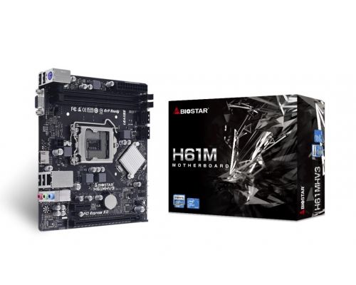 Motherboard BIOSTAR H61MHV3, Intel H61, sock. 1155, Ver 7.0, image _ab__is.image_number.default