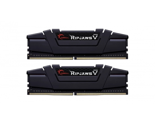 Memory G.SKILL Ripjaws V Black 16GB(2x8GB) DDR4 3200MHz F4-3200C16D-16GVGB, image 