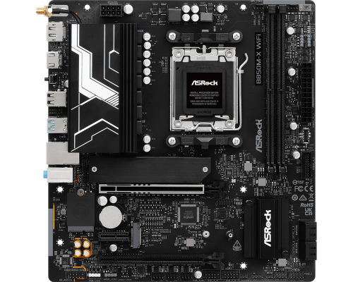 Motherboard ASRock B850M-X WiFi R2.0 socket AM5, image 