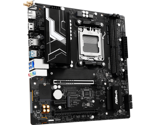 Motherboard ASRock B850M-X WiFi R2.0 socket AM5, image , 2 image