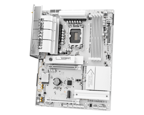 Motherboard ASRock B860 Challenger White WIFI, LGA 1851, image _ab__is.image_number.default
