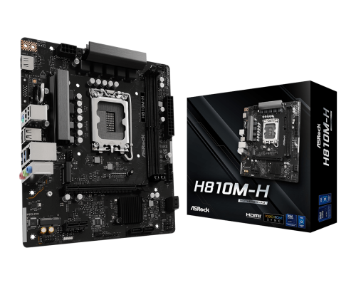 Motherboard ASRock B810M-H, LGA 1851, image _ab__is.image_number.default
