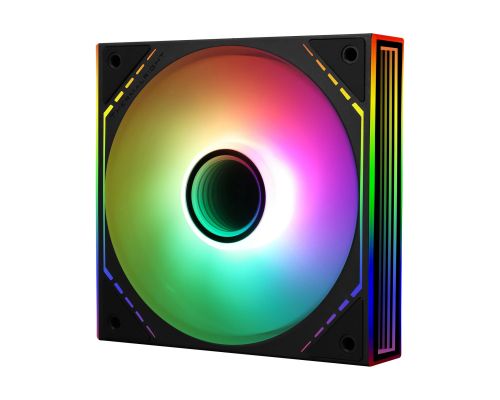 Thermalright Fan 120mm - TL-M12-S - Infinity Mirror aRGB Lighting, Black, image 